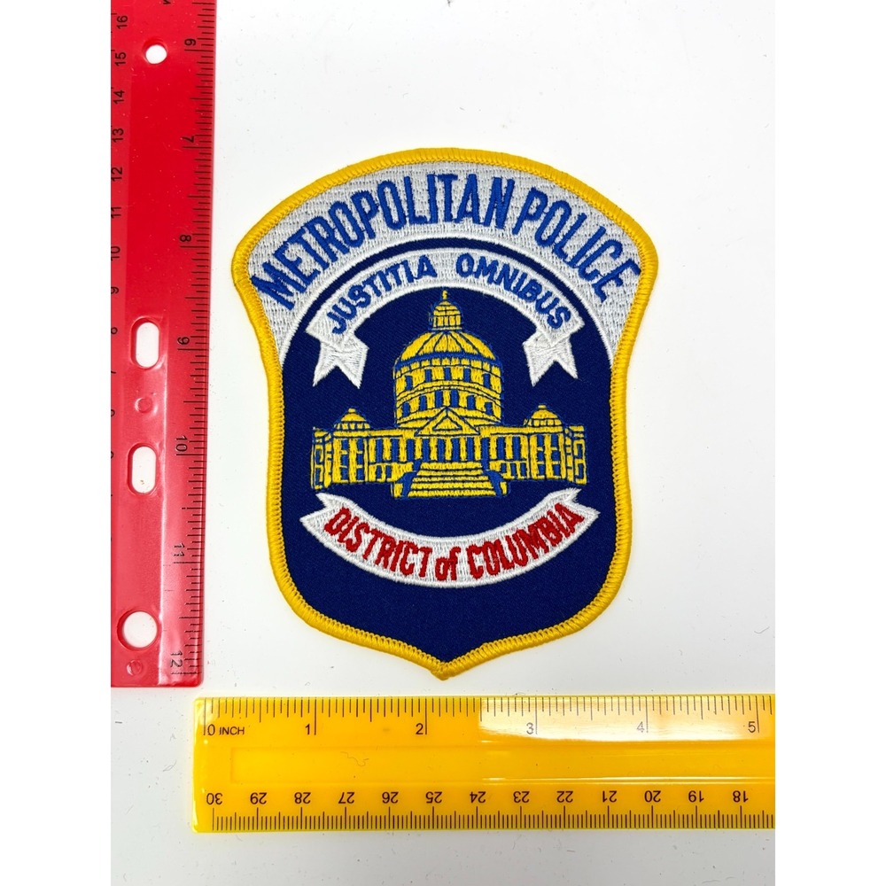 Washington DC District of Columbia Metropolitan Police Department Patch